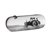 Hgbbdyyjj Tracteur agriculture Tranquil Sac à crayons étanche multifonction personnalisé avec rabat, Noir , Taille unique, Organiseur de sac