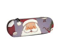 Hgbbdyyjj Trousse de maquillage avec rabat Motif Père Noël, Noir , Taille unique, Organiseur de sac