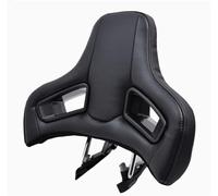 HGCXBYAP Car Seat Neck Appuie-tête en Cuir polyuréthane pour sièges de Voiture de Sport avec Coussin de Nuque Confortable en Mousse Froide, Modification intérieure Oreillers de Voyage(Black)