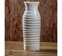 HGD CS93-1008 Vase décoratif pour compositions sèches, Gris, XL