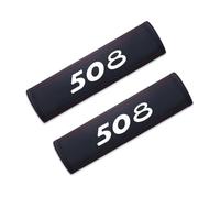 HGDFSVD 2Pièces Housse Protection Ceinture Sécurité Voiture, pour Peugeot 508 Voiture Amovible Ceinture Protecteur Couverture