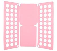 HGDNNDEOP Plieur de vêtements en Forme de T, Planche à Plier Les vêtements Multicolore, 2 Tailles(Pink-1,Adult Models)