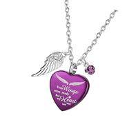 HGENAHGTF Collier commémoratif pour animal de compagnie - Porte-cendres pour animal de compagnie disparu - Médaillon urne en acier inoxydable - Bijoux pour souvenir de chien élégant