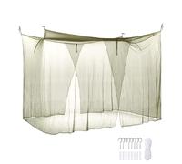 HGENAHGTF Culicid Net Grand filet anti-moustiques d'extérieur Vert armée S | Texture en polyester respirant avec tube d'extension, assemblage pour une utilisation en extérieur, 3 couleurs en option