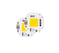 HGETJOHXEM 2pcs High Power 50W 70W 100W COB LED Chip 220V 110V LED COB Chip Welding Diode for Spotlight Floodlight Smart IC No Need Driver(Cold White,220V_100 W)