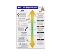 HGETJOHXEM Digestive Health Assessment Poster - Bristol Stool Chart & Gastrointestinal Reference, Educational Tool for Clinic or Classroom(Framed,08x12inch(20x30cm))