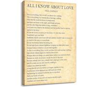 HGETJOHXEM Wedding Reading Ceremony Art, Romantic Quote Print for Couples, Literary Inspired Wall Decor for Living Room, Home Office Unframed Poster(Unframed,16x24inch(40x60cm))