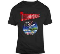 HGFFYHBJK kankun Thunderbirds TV Show T Shirt Manches Courtes(3X-Large)