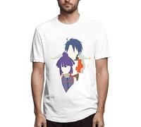 HGFFYHBJK Log Hor-Izon Men's Cotton Short Sleeve T-Shirt Manches Courtes(XX-Large)