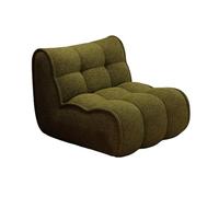 HGFVNFVKHA Fauteuil Poire Individuel, Fauteuil de Salon avec Dossier Large et Mousse à Mémoire de Forme Haute Résilience, Idéal pour Le Salon, La Chambre ou Le Bureau(Green)