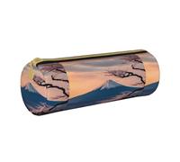 HGFVY Trousse à crayons en PVC avec motif paysage du Japon Mount Fuji - Petite pochette pour stylos et accessoires