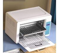 Hggdsac Stérilisateur Haute Température UV, 300W Stérilisateur à air chaud Désinfection, faible bruit, pour Laboratoires,Appareil de stérilisation,Maison,Salons de Manucure et de Beauté（24L/Bleu）