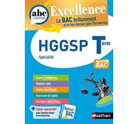 HGGSP Terminale - ABC Excellence - Bac 2026 - Enseignement de spécialité Tle - Cours complets, Notions-clés et vidéos, Points méthode, Exercices et corrigés détaillés