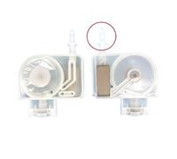 hGiesXgyN 10 pièces Amortisseur Blanc Compatible avec Epson DX5/XP600/4720/I3200 Compatible avec Stylus ProII 4800 9800 4880 7880 9880 imprimante DTF Filtre à Encre(B)