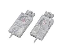 hGiesXgyN Amortisseur d'encre 10PC DX7 DX5 avec connecteur Compatible avec Mimaki JV33 CJV30 JV5 Galaxy Compatible avec Epson TX800 XP600 dumper d'imprimante de traceur à solvant écologique(Direct con