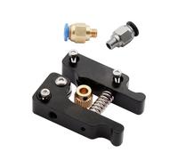 hGiesXgyN Compatible avec l'extrudeuse directe I3 Mega Bowden, kit d'extrudeuse à distance entièrement en aluminium et métal V5, pièces d'imprimante 3D à tête en J compatibles avec la mise à niveau An