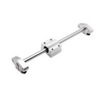 hGiesXgyN Guide linéaire d'arbre Optique Vertical Horizontal de 200 à 300 mm SC8UU, roulement à Billes linéaire, Support d'arbre de Rail linéaire SK8 Compatible avec CNC 3D(Horizontal,320mm)