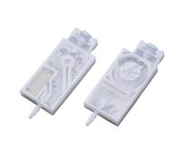 hGiesXgyN Lot de 12 amortisseurs d'encre UV Eco solvant for imprimante Compatible avec tête TX800 xp600 4720 i3200 Compatible avec Mimaki jv33 jv5 Compatible avec Galaxy Compatible avec Filtre Dumper