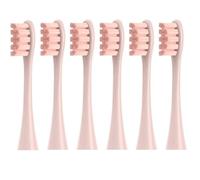 hGiesXgyN Lot de 2/4/6 têtes de rechange souples pour brosse à dents Oclean X/X Pro/Z1/F1 Bleu