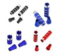 hGiesXgyN Lot de 2 émetteurs M3 M4 à deux sections, longueur réglable, modèle d'avion Rc Hobby, compatible avec radio, compatible avec Futaba, compatible avec ompatible avec Frsky, compatib