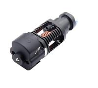 hGiesXgyN Pièces d'imprimante 3D compatibles avec Red Lizard k1 V6 Hotend en cuivre plaqué assemblé Compatible avec l'extrudeuse Titan Voron Prusa I3 MK3(Black Copper)