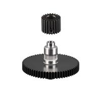 hGiesXgyN Pièces d'imprimante 3D compatibles avec Reprap Compatible avec l'extrudeuse Titan Pièces de rechange Engrenage Hobb et moteur pas à pas Compatible avec Reprap Compatible avec Kossel mk8 i3(S