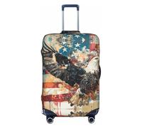 HGIUYDRD Housse de bagage avec imprimé souris mignonne - Housses de valise pour bagages avec tissu élastique extensible, quatre tailles, Autour des palombes, M