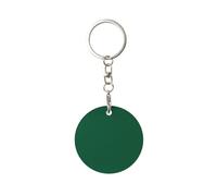 HGIUYDRD Kit de fabrication de porte-clés rond avec clip et porte-clés pour clés Motif Coupe du monde Jaune fluo, vert foncé, taille unique