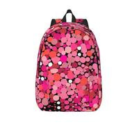 HGIUYDRD Sac à dos de voyage bohème imprimé ciel psychédélique mignon avec motifs intéressants pour le travail et les voyages, Points abstraits, M