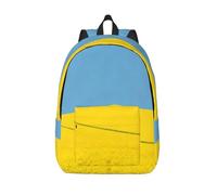 HGIUYDRD Sac à dos de voyage bohème imprimé halo coloré - Joli sac à dos avec motifs intéressants pour le travail et les voyages, Blue Sky Golden Field, M