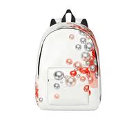 HGIUYDRD Sac à dos de voyage bohème imprimé perle - Sac à dos mignon avec motifs intéressants pour le travail et les voyages, perle, S