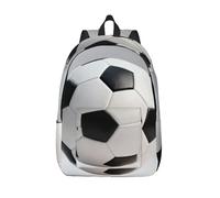 HGIUYDRD Sac à dos de voyage bohème imprimé perle - Sac à dos mignon avec motifs intéressants pour le travail et les voyages, motif ballon de football, M