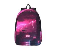 HGIUYDRD Sac à dos de voyage bohème imprimé quatre hirondelles - Joli sac à dos avec motifs intéressants pour le travail et les voyages, Foudre violet, S