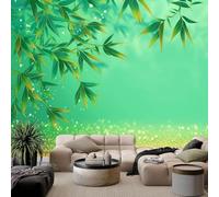 hgjdjhnf Papier peint photo effet 3D, paysage naturel, forêt, lac, panorama vert pour salon, chambre, chambre d'enfant, fond TV, 430 cm x 300 cm