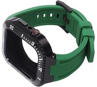HGJHJJHK Améliorer le boîtier de couverture en alliage en zinc avec sangle de montre en silicone douce ， pour S8 7 Kit de modification de 45 mm Céxe métal