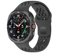 HGJHJJHK Bande en silicone respirante douce pour Samsung Galaxy Watch 7 Ultra 47mm Sports Loop Bracelet sans lacune pour Galaxy 7 Ultra 47 mm Bands
