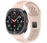 HGJHJJHK Bande en silicone respirante douce pour Samsung Galaxy Watch 7 Ultra 47mm Sports Loop Bracelet sans lacune pour Galaxy 7 Ultra 47 mm Bands