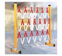 HGJHJJHK Barrière de circulation rétractable, clôture industrielle pliable pour allée extérieure, porte à ciseaux portable, construction de garage, 1,2 m de haut (couleur : rosso, taille : 1,2 x 6 m)