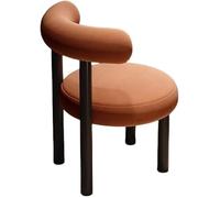 HGJHJJHK Chaises de Maquillage, chaises coiffeuses Modernes dans Les Chambres des Filles, tabourets à Ongles et à Maquillage, chaises pour Tables de Vinaigrette, vestiaires, Orange
