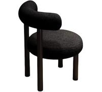 HGJHJJHK Chaises de Maquillage, chaises coiffeuses Modernes dans Les Chambres des Filles, tabourets à Ongles et à Maquillage, chaises pour Tables de Vinaigrette, vestiaires, Noir