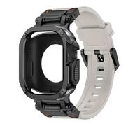HGJHJJHK Coupe de sangle pour bande Ultra 2 49mm 44mm 45 mm TPU Protecteur COUVERTURE BRACELET SILICON