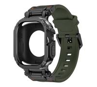 HGJHJJHK Coupe de sangle pour bande Ultra 2 49mm 44mm 45 mm TPU Protecteur COUVERTURE BRACELET SILICON