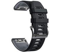 HGJHJJHK Pour Fenix 8x Watch Bands Silicone Sport Watch Band pour FENIX 5X / 5X Plus/FENIX 6X / FENIX 6X PRO/FENIX 3 / FENIX 3 HR/DESCENC