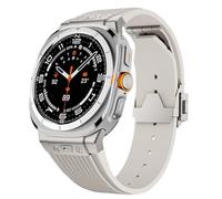 HGJHJJHK Pour Samsung Galaxy Watch Ultra Strap 47 mm Accessoires FluorObber Sport Bracelet pour Galaxy Watch 7 Ultra Watch Bands