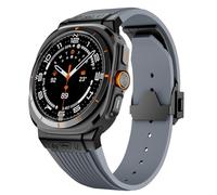 HGJHJJHK Pour Samsung Galaxy Watch Ultra Strap 47 mm Accessoires FluorObber Sport Bracelet pour Galaxy Watch 7 Ultra Watch Bands