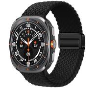 HGJHJJHK Pour Samsung Galaxy Watch Ultra Strap 47 mm Accessoires Magnétique Bracelet de sport tressé en nylon Correa pour Galaxy Watch 7 Ultra Watch Bands
