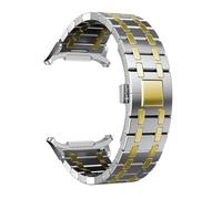 HGJHJJHK Pour Samsung Watch 7 Ultra 47mm Watchband Bracelet Link pour Galaxy Ultra 7 47 mm sans lacunes en métal.