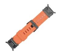HGJHJJHK Sangle de boucle en silicone douce pour Samsung Galaxy Watch Ultra 47 mm Sports Watch Bands pour Galaxy Ultra No Gaps Bracelet à extrémité courbe