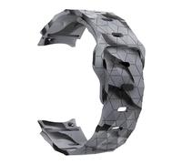 HGJHJJHK Sangle de silicone de 20 mm pour Samsung Galaxy Watch 6 Classic 47mm 43 mm / 4classic Football Pattern Bracelet Watch 5pro 45mm / 4/5/6/7 40mm 44mm.