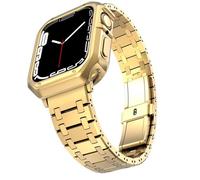 HGJHJJHK Sangle en acier inoxydable pour Ultra Band 49mm 38/40/41mm 42/44/45 mm S10 42mm 46mm Bracelet pour S 10 9 8 7 SE 6 5 4 SE